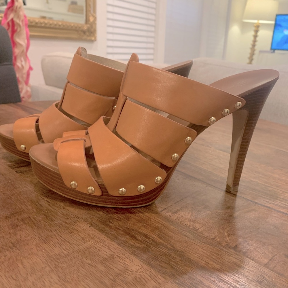 Michael Kors high heel mules